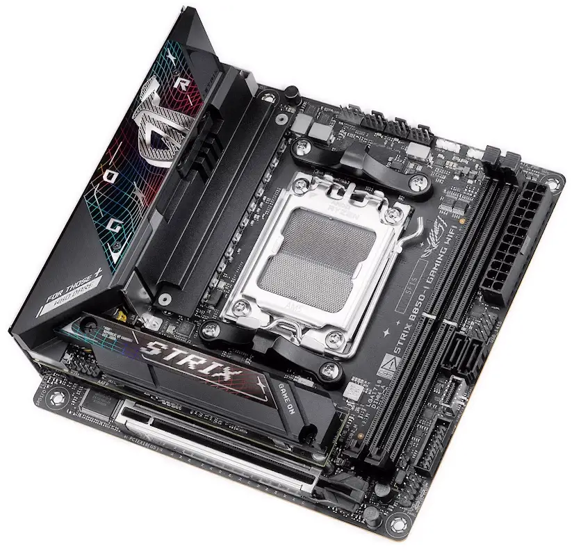 Informático Navalafuente - Montaje ASUS ROG STRIX B850-I GAMING WIFI Navalafuente